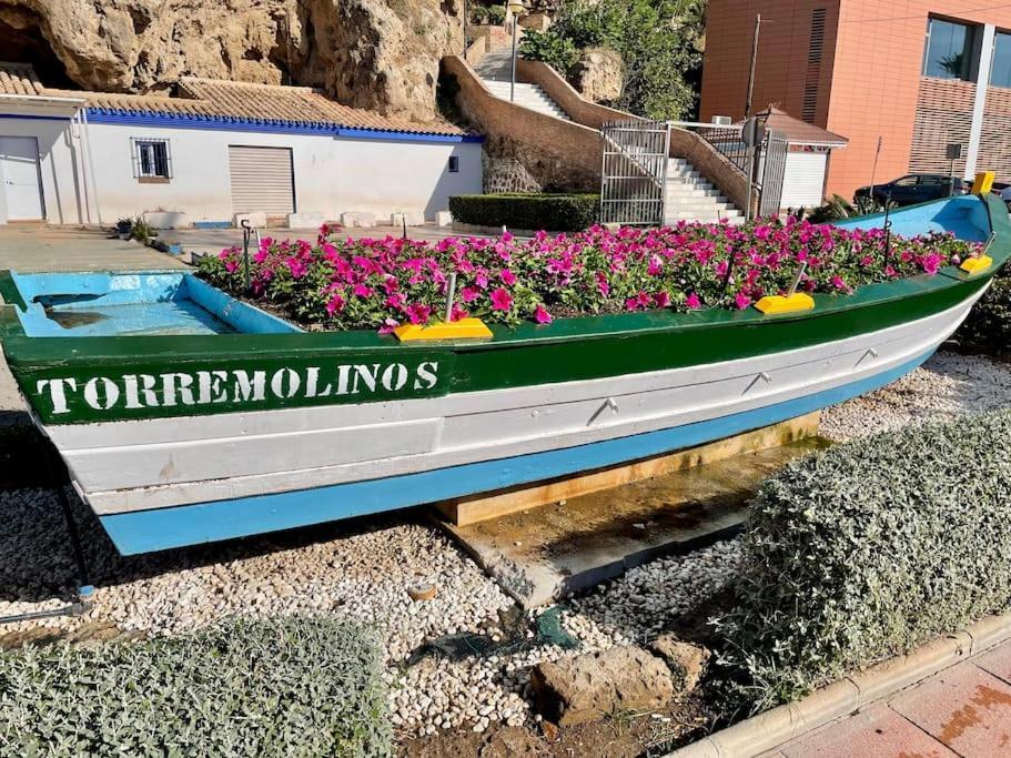 Willa La Casa En La Carihuela Playa A 4 Minutos A Pie Torremolinos Zewnętrze zdjęcie