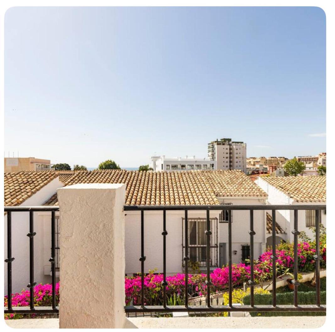 Willa La Casa En La Carihuela Playa A 4 Minutos A Pie Torremolinos Zewnętrze zdjęcie